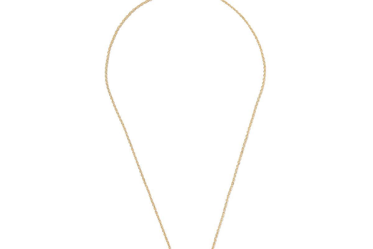 Love 18-karat gold diamond necklace