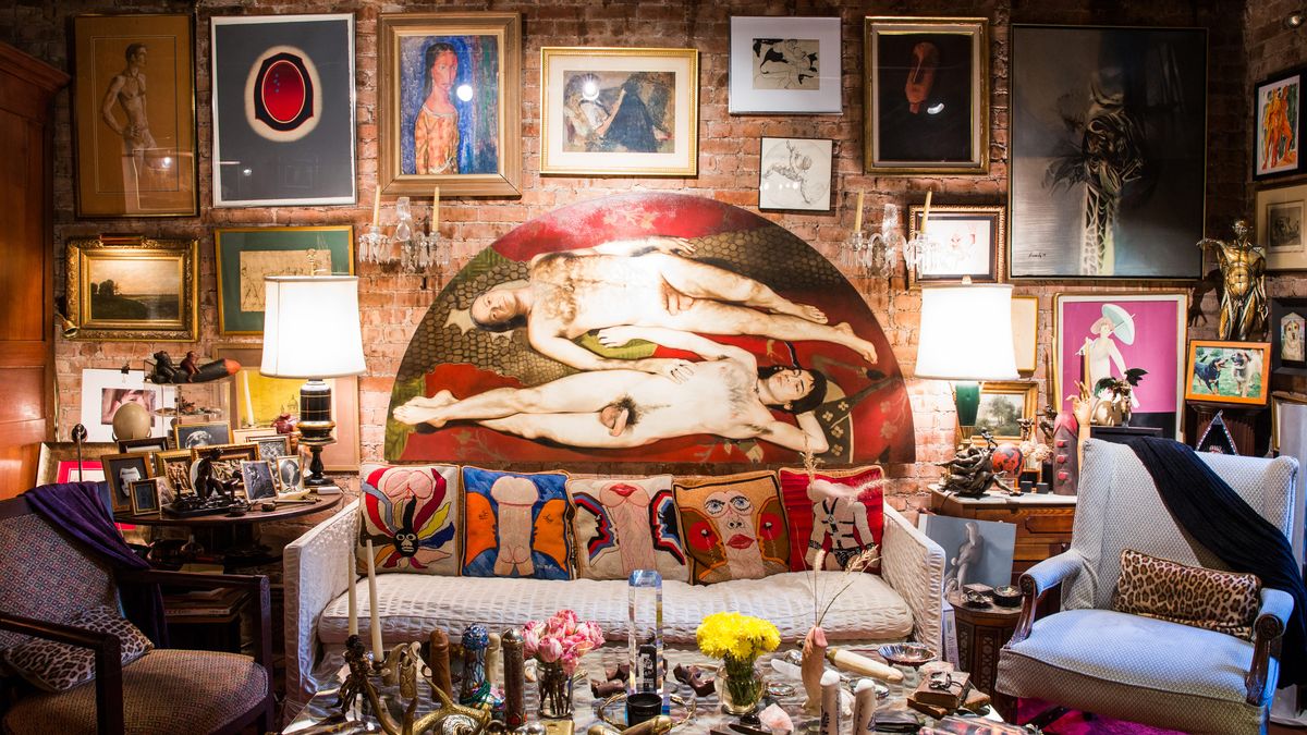 Inside an NYC Apartment with a Most Unusual Art Collection