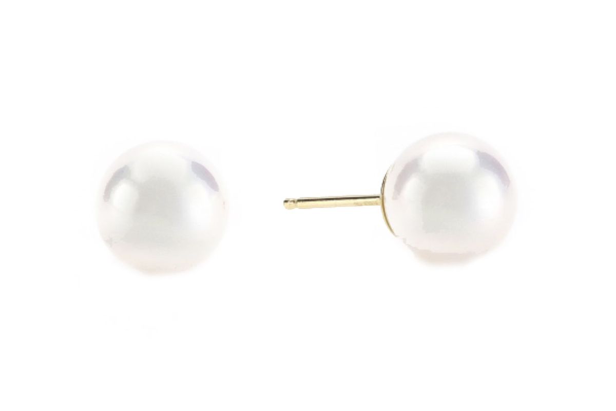 Birks Pearls: Hanadama Pearls Stud Earrings