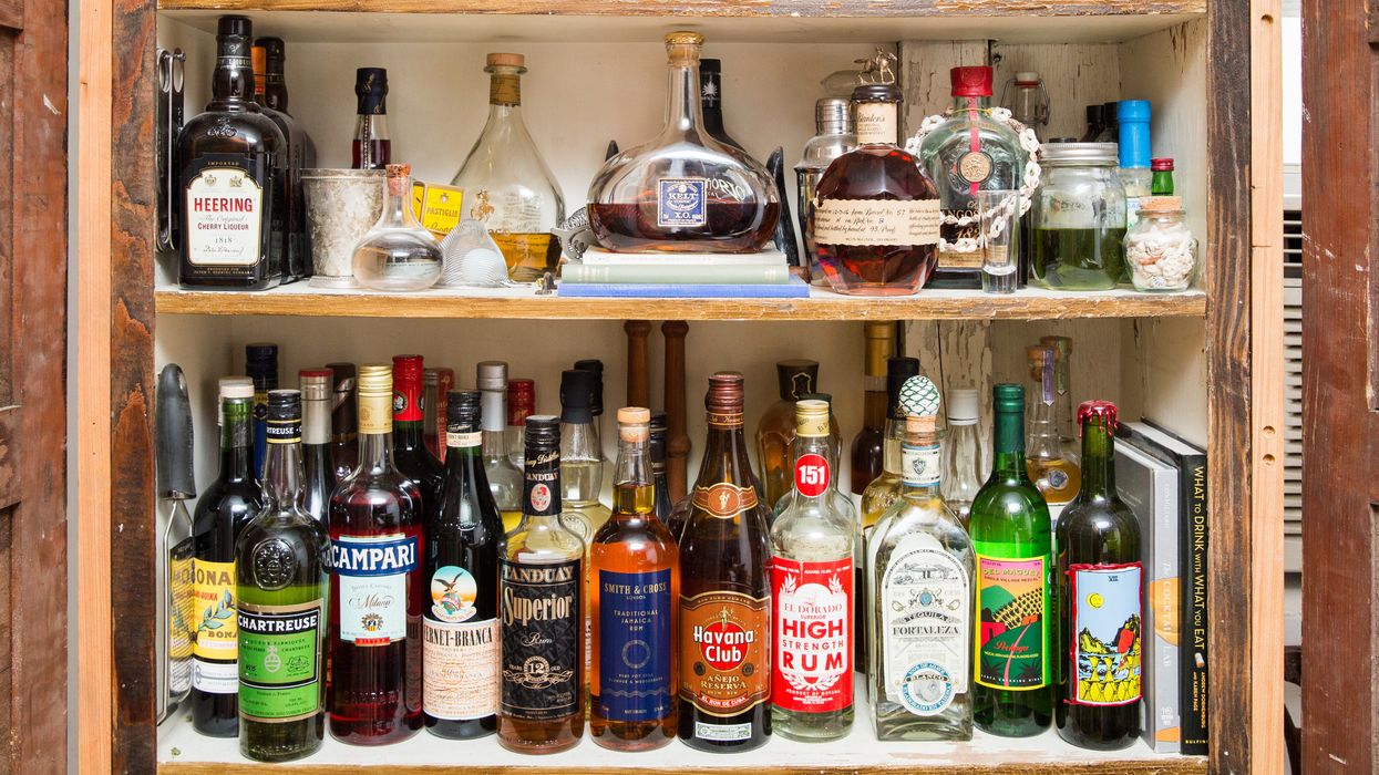 A Restaurateur Who Has 100+ Liquors in His Pantry