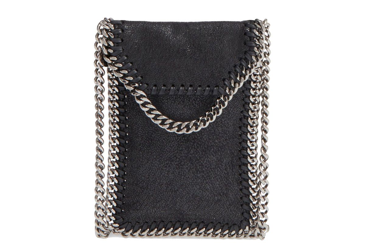 'Falabella' Faux Leather Crossbody Phone Pouch