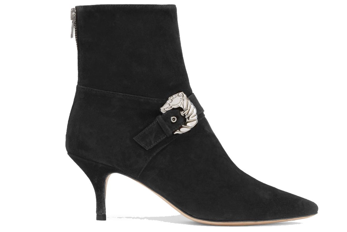 Saloon Suede Ankle Boots