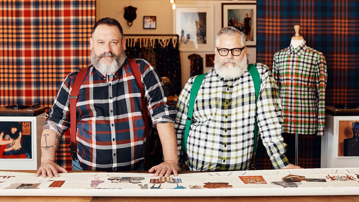 Meet the Twinning Lumberjacks of Fashion