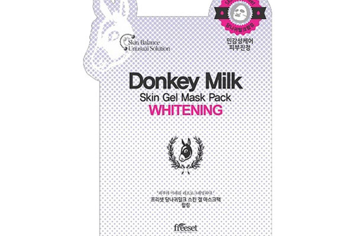 Donkey Milk Skin Gel Mask Pack Whitening