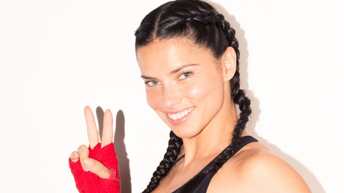 Adriana Lima Swears by This Full-Body Boxing Workout