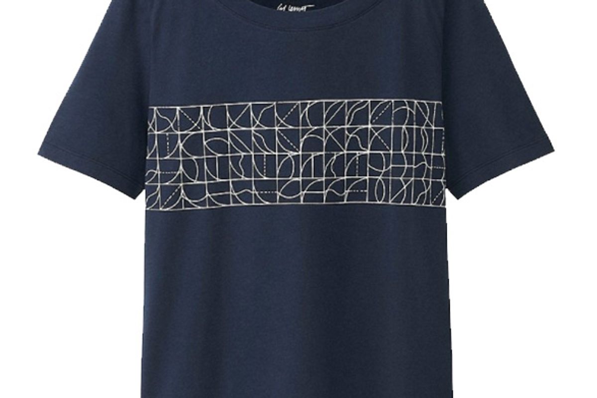 Women SPRZ NY Super Geometric T-Shirt (Sol Lewitt)