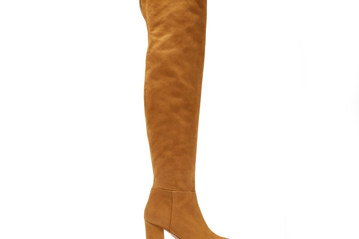 London Suede Over-the-Knee Boots