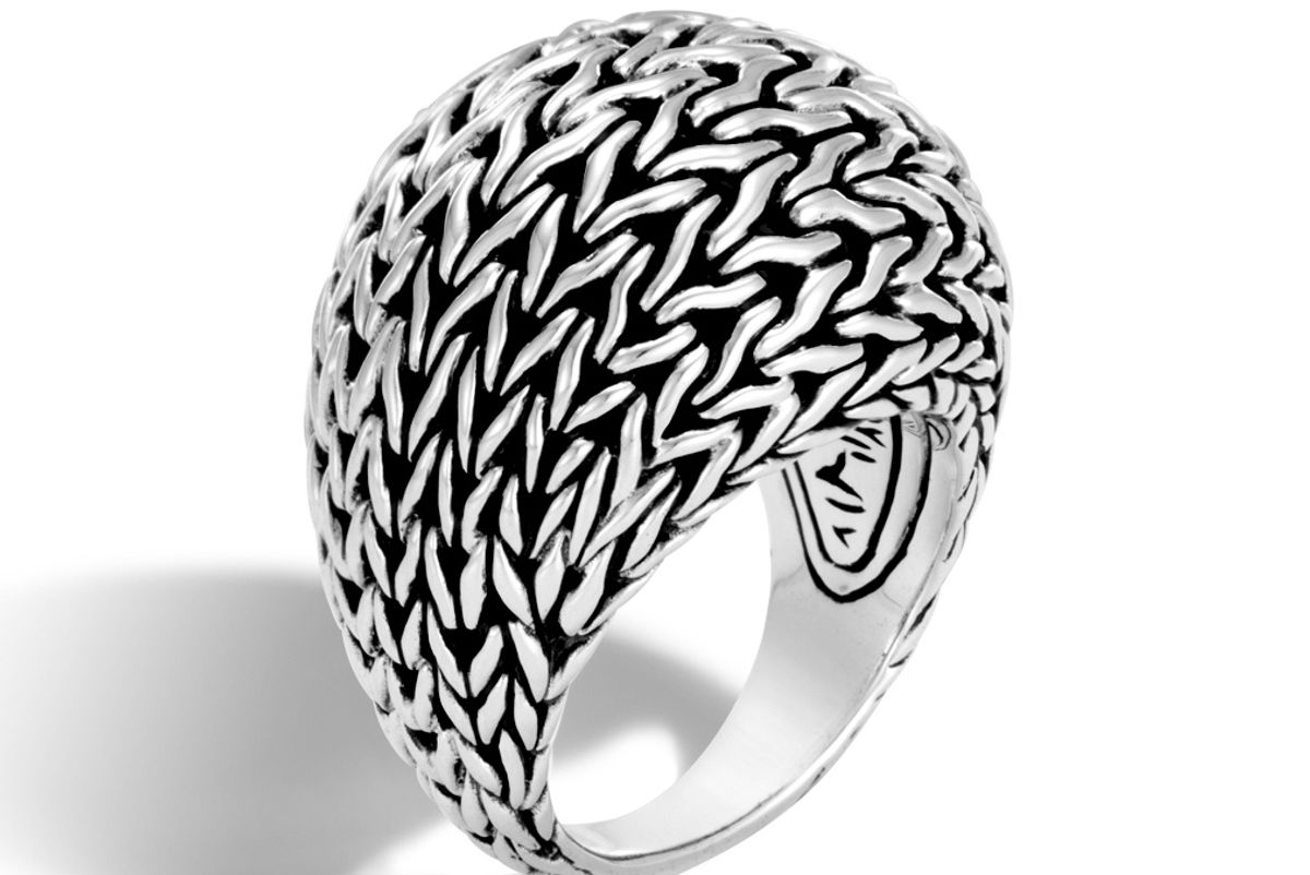 Classic Chain Dome Ring