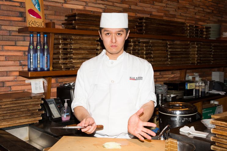 Sushi chef at home