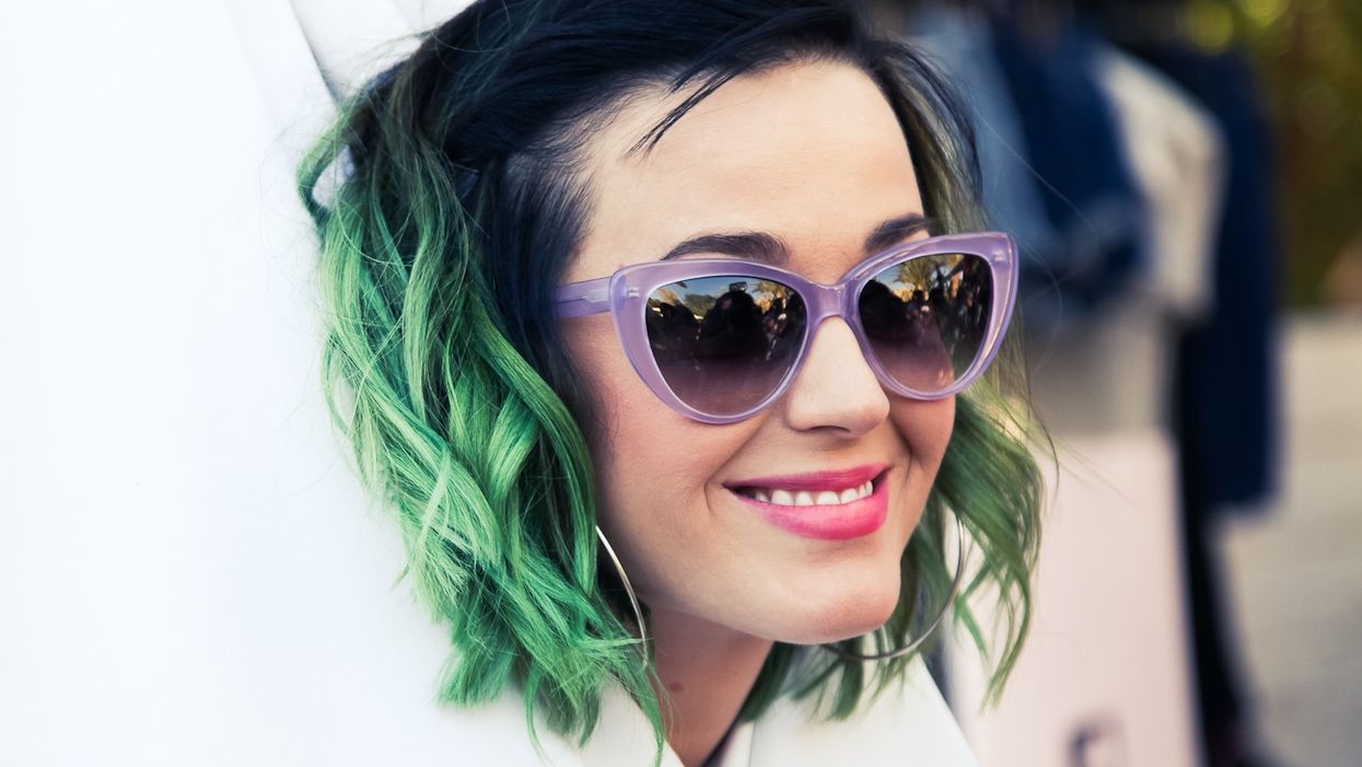 Katy Perry (& her hair) do Coachella