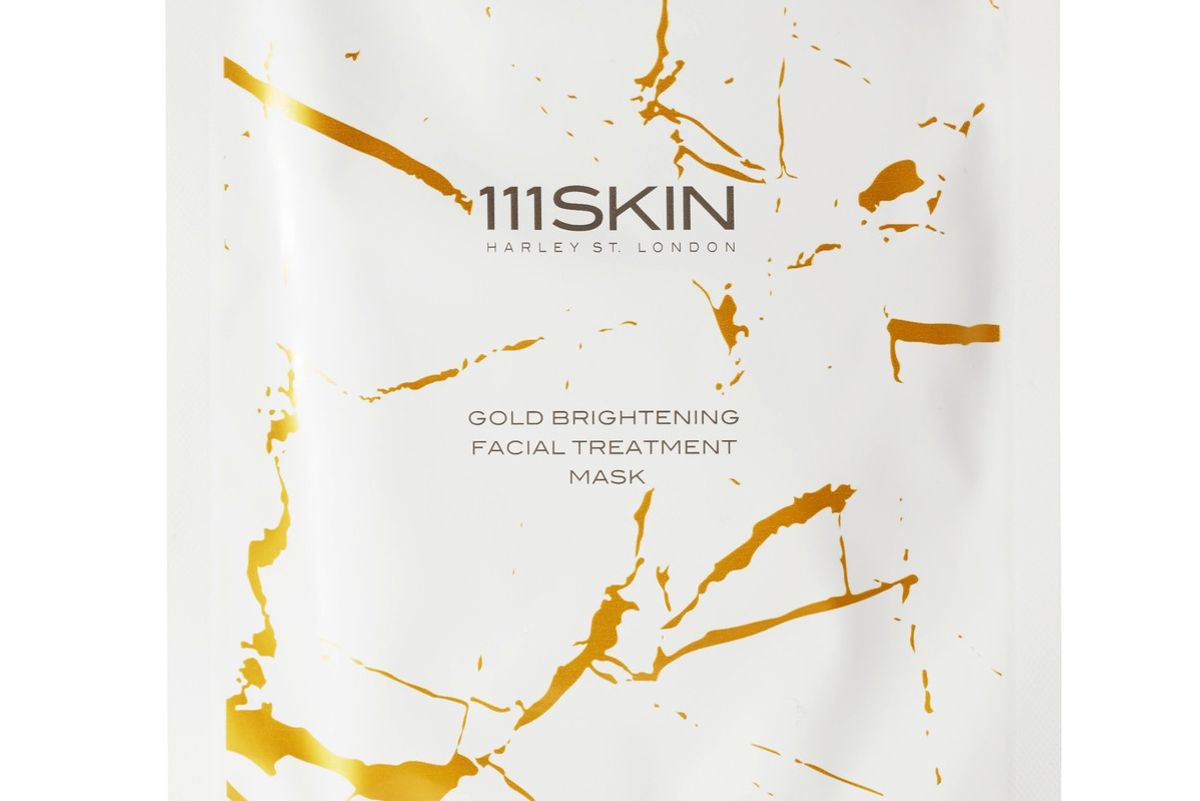 Gold Brightening Facial Treatment Mask