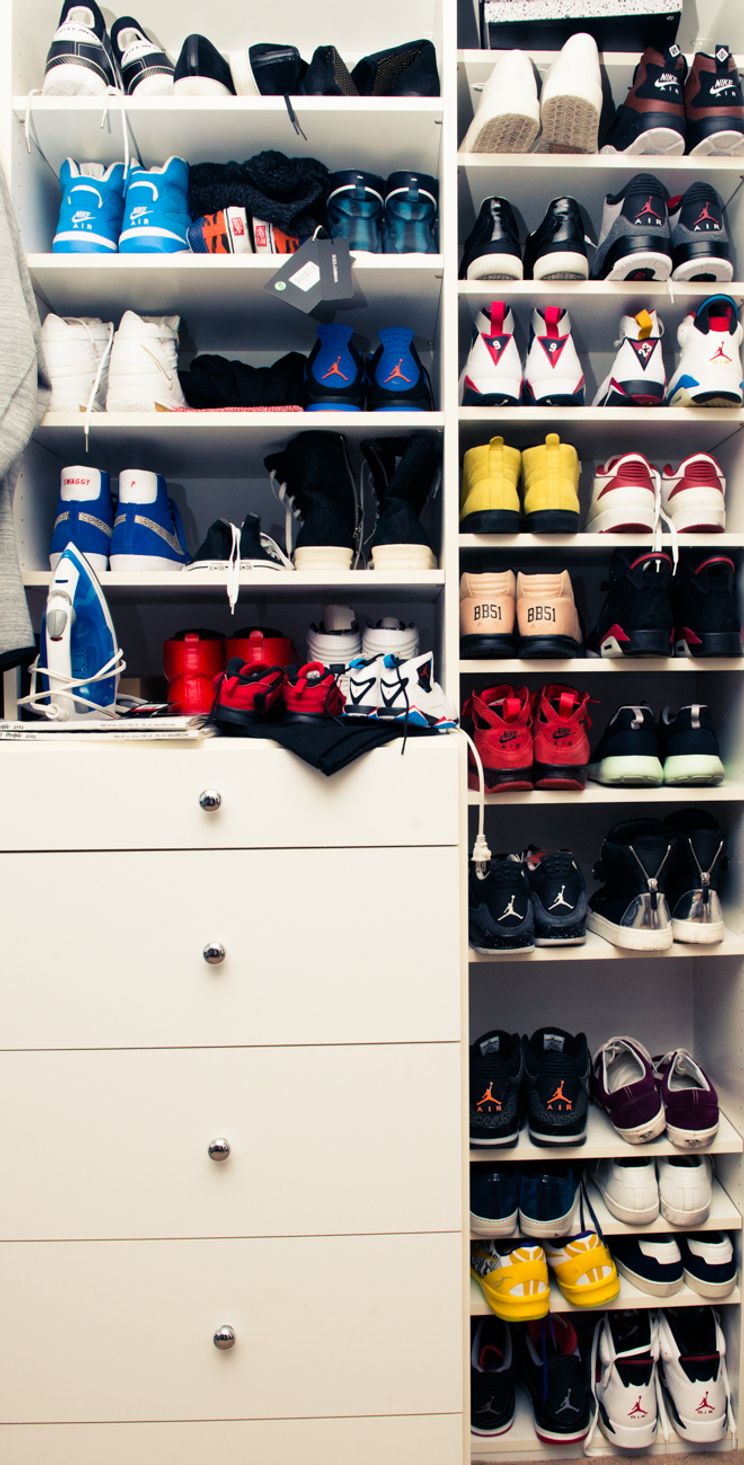 Metal Shoe Racks - Transitional - closet - The Coveteur