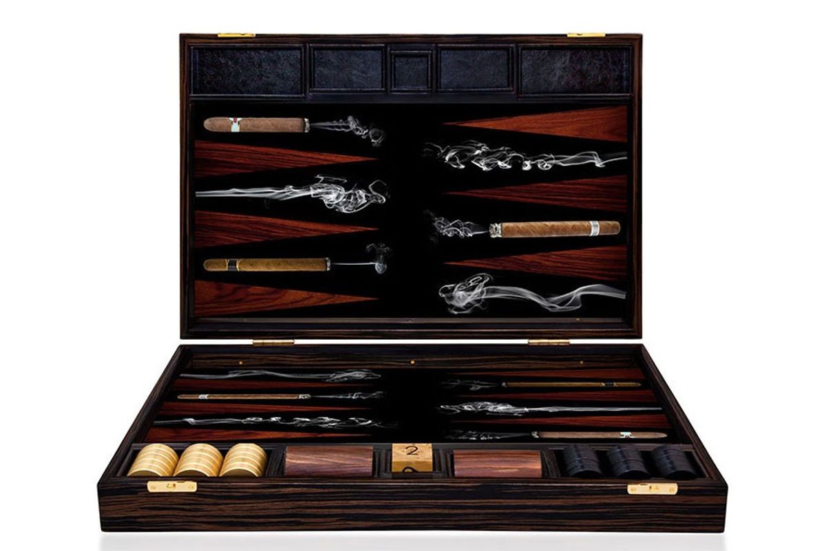 Cigar Bespoke Backgammon Set