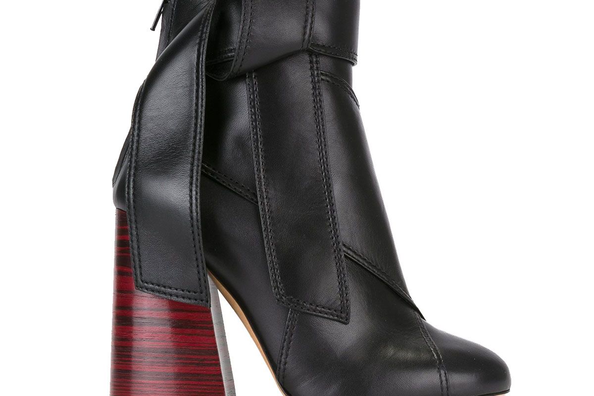 Side Tie Ankle Boots