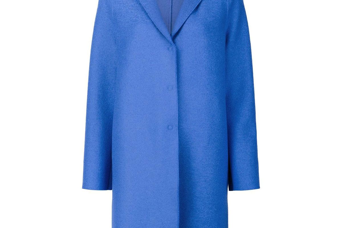 ‘Cocoon’ Single Breasted Coat