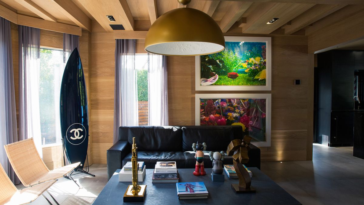 This Hamptons Home Is Decorated with a Basquiat and a Supreme Punching Bag