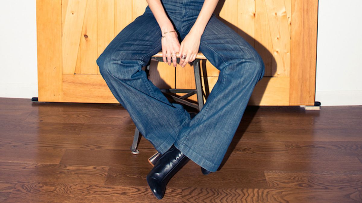 This Is the Trick to Wearing Wide-Leg Pants in the Winter