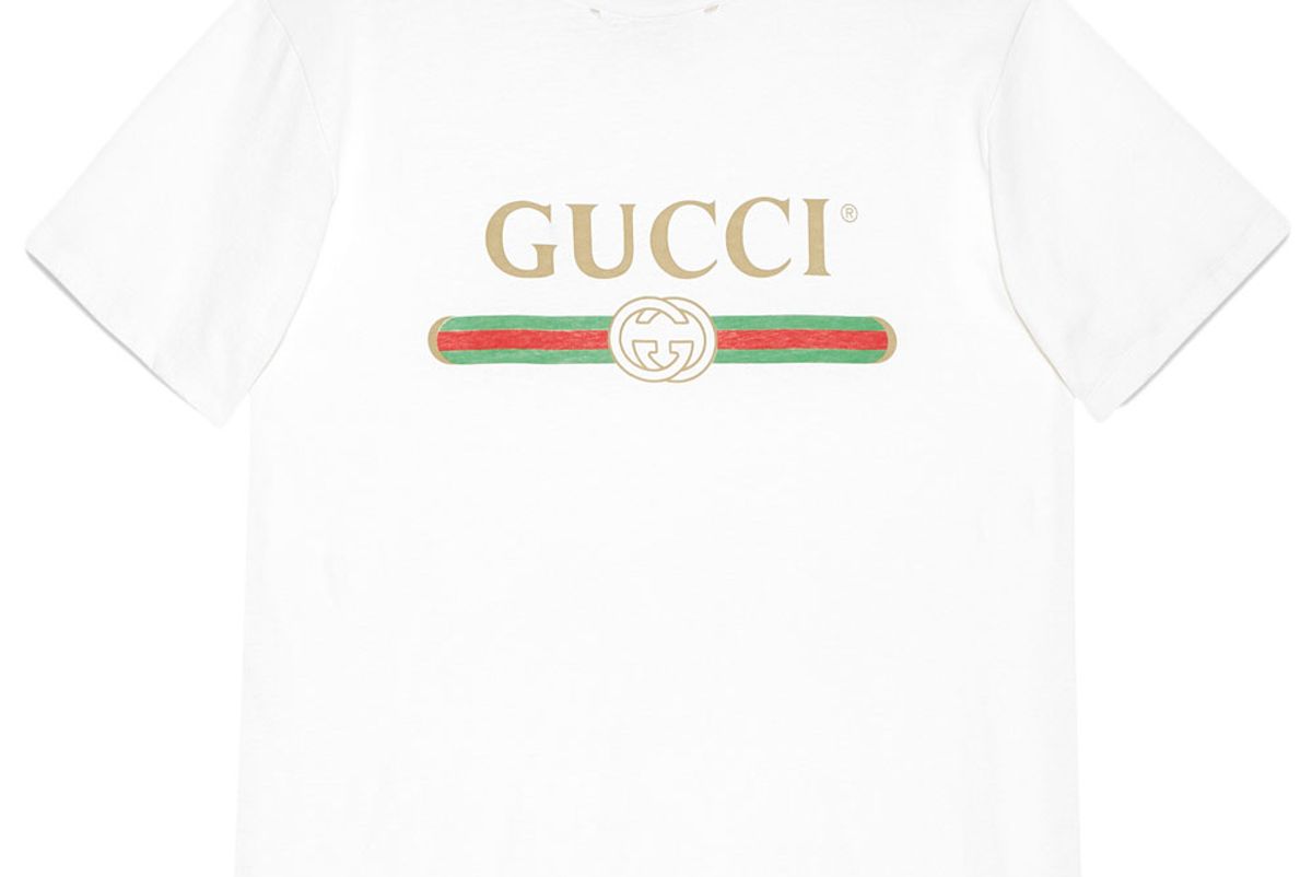 Gucci Print Cotton T-Shirt