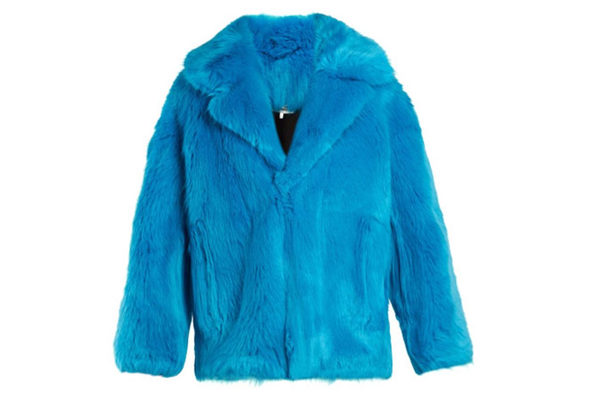Oversized Faux-Fur Jacket