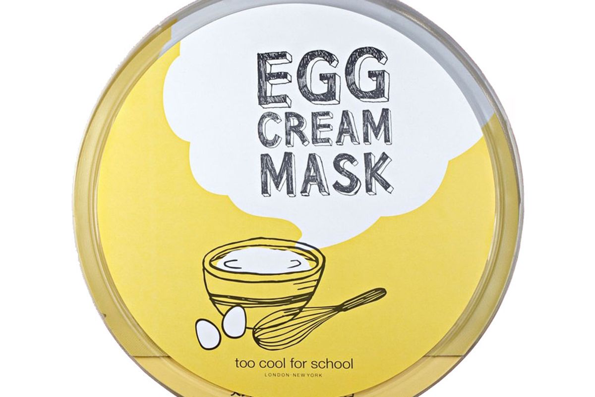 Egg Cream Microfiber Sheet Mask