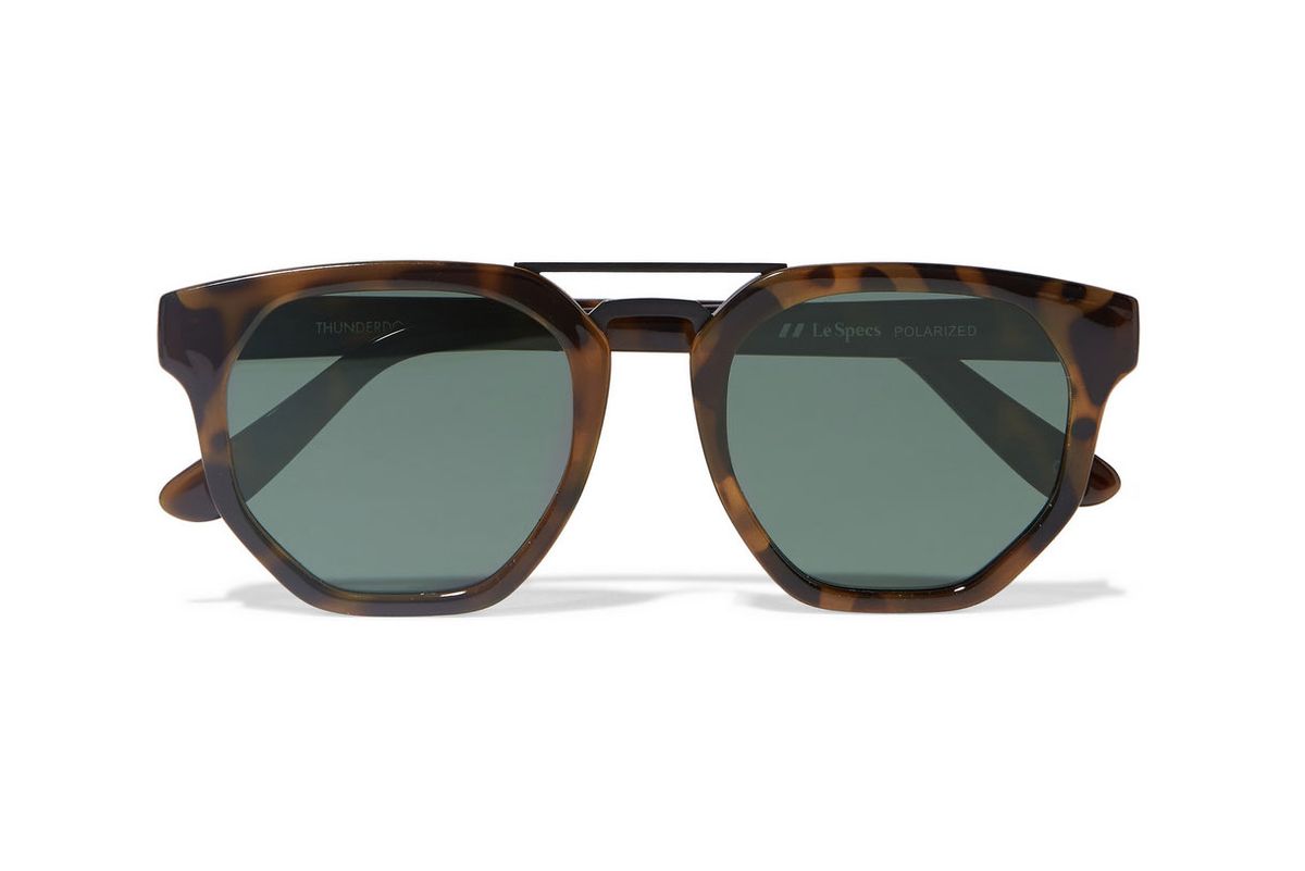 Thunderdome D-frame tortoiseshell acetate sunglasses