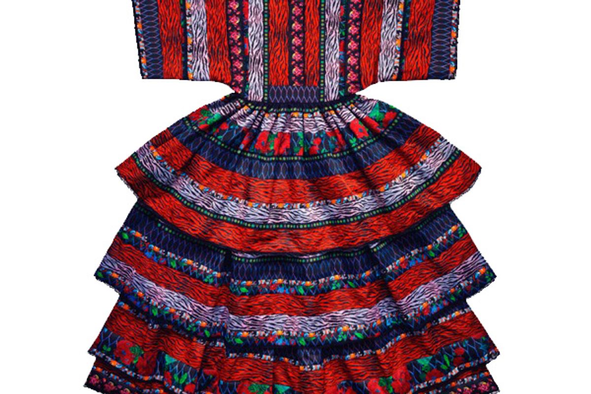 Patterned Maxi Dress