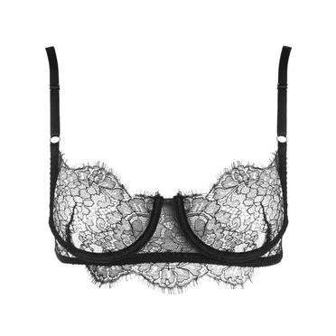 Soft BH SKINY in black - Every Day In Mesh Flock Collection