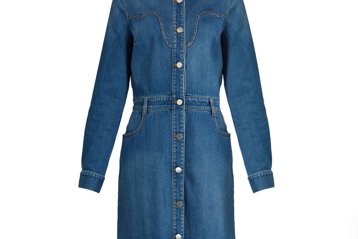Western Denim Dress