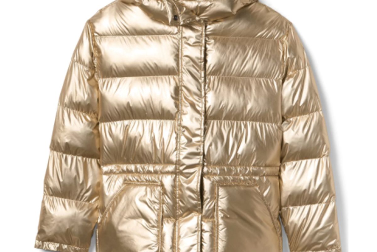 ColdControl Max Oversize Metallic Puffer Jacket