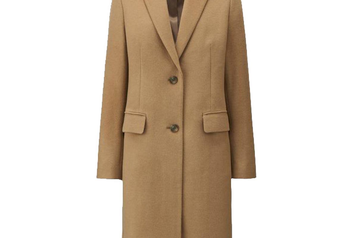 Women Wool Cashmere Chester Coat