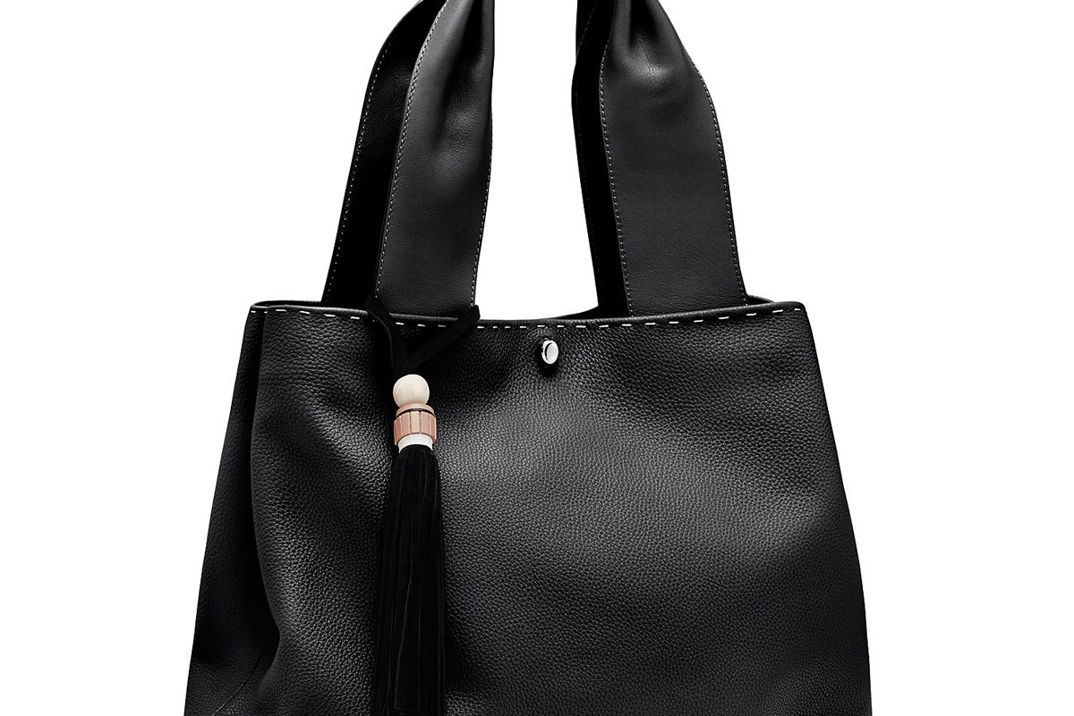 Teddy Leather Tote