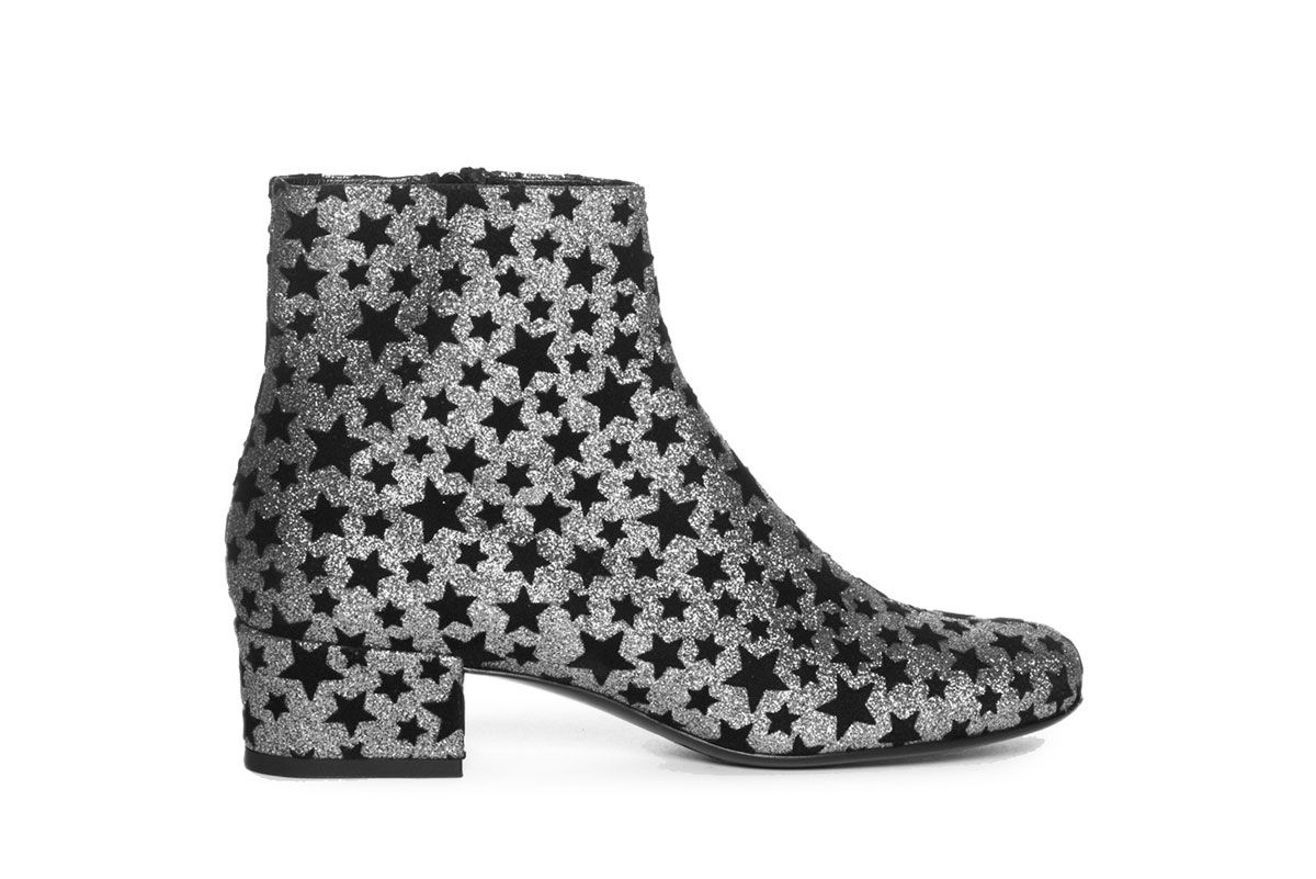 Babies Star-Embellished Glitter Ankle Boots