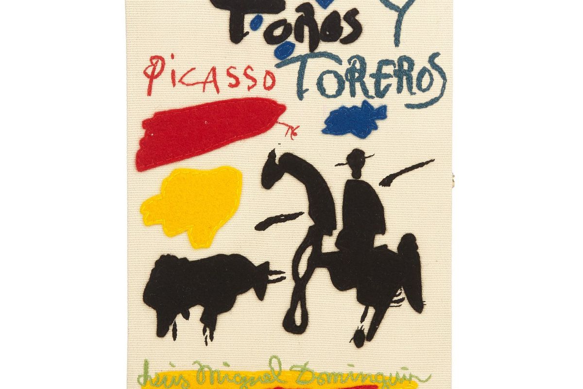 Toros y Toreros by Pablo Picasso book clutch