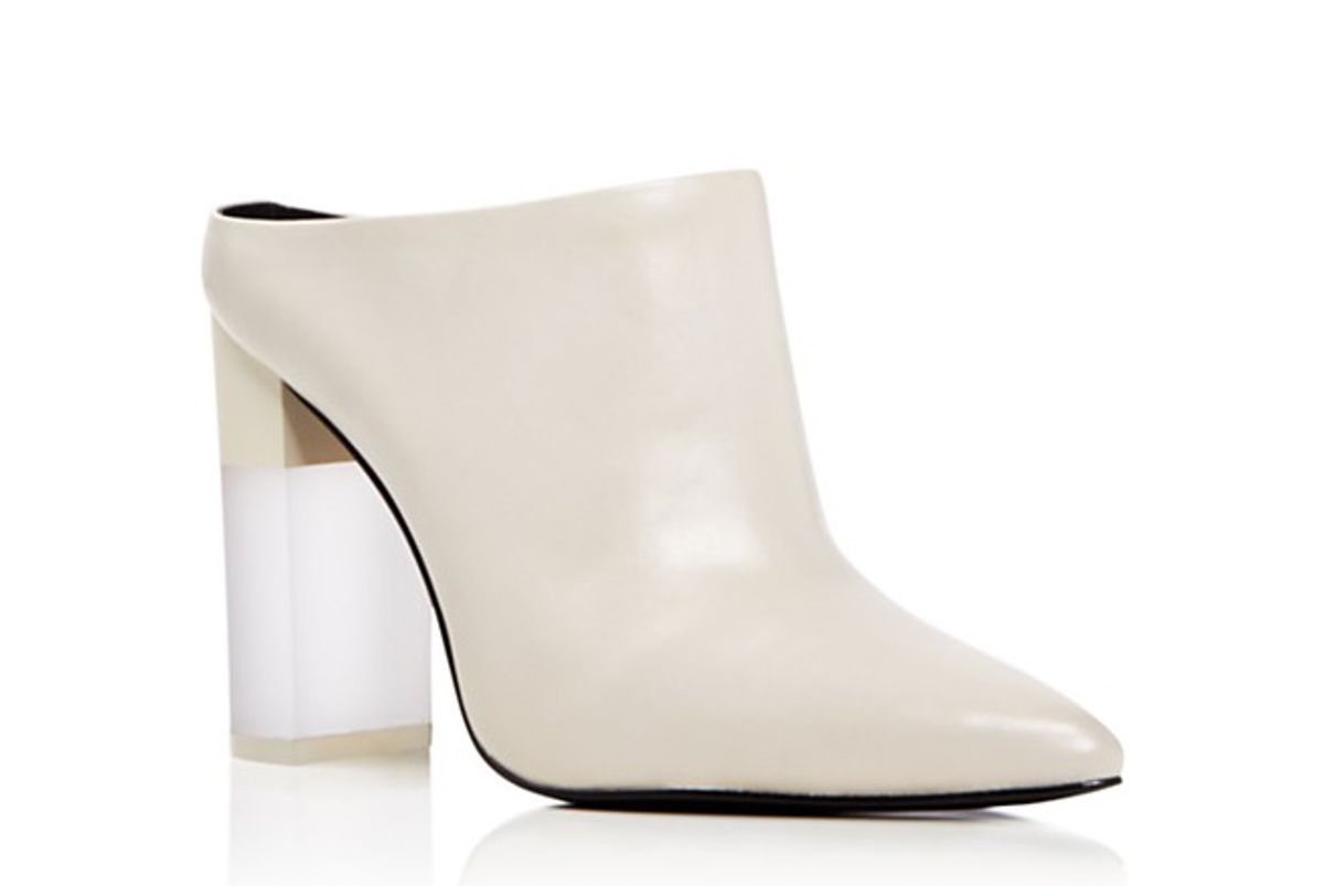 Capri Pointed Toe High Heel Mules