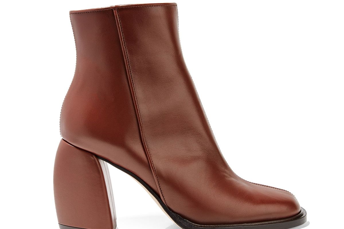 Rachel Leather Ankle Boots