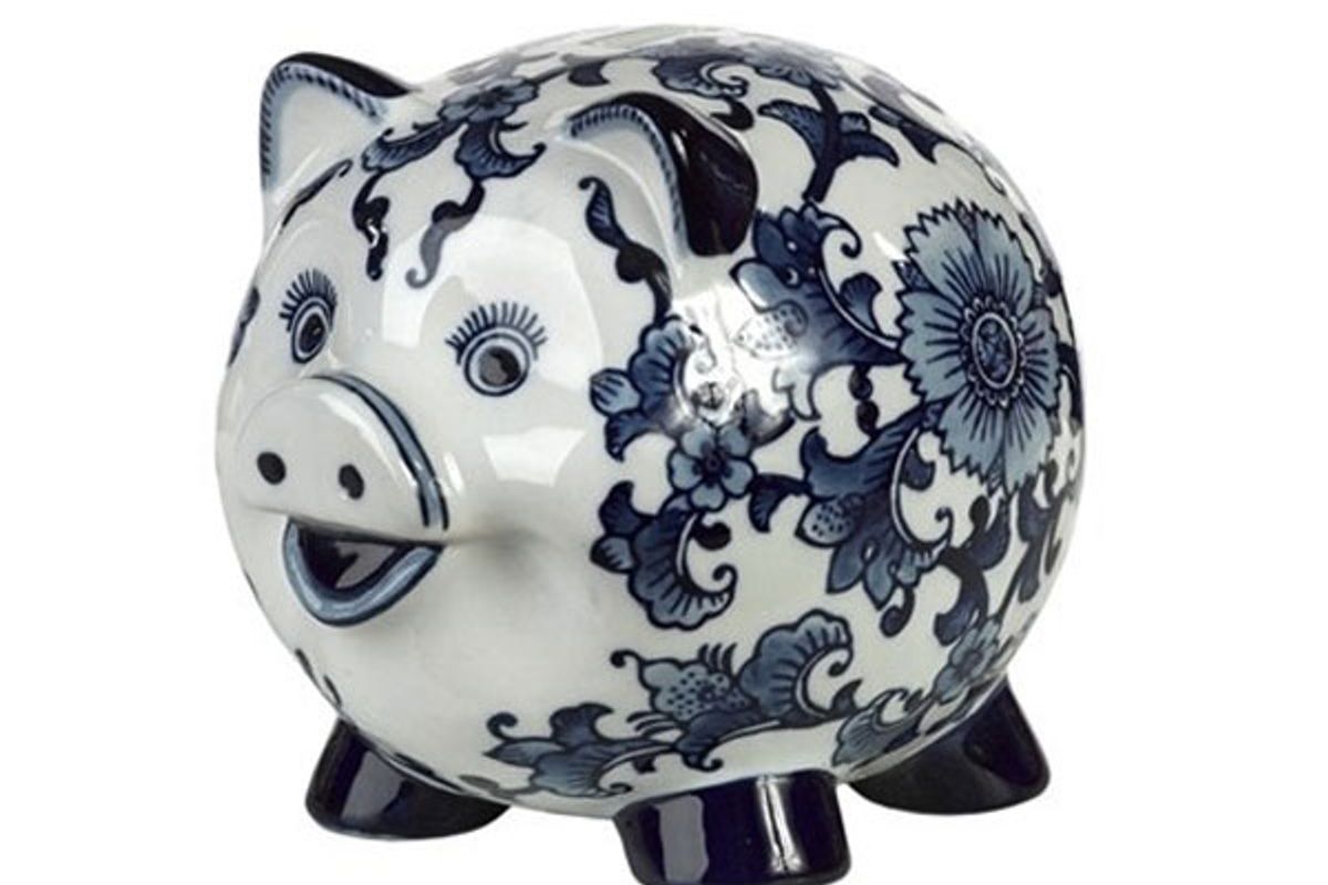 Piggy Bank Dutch Pig