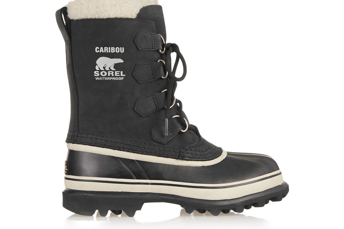 Caribou Waterproof Suede and Rubber Boots