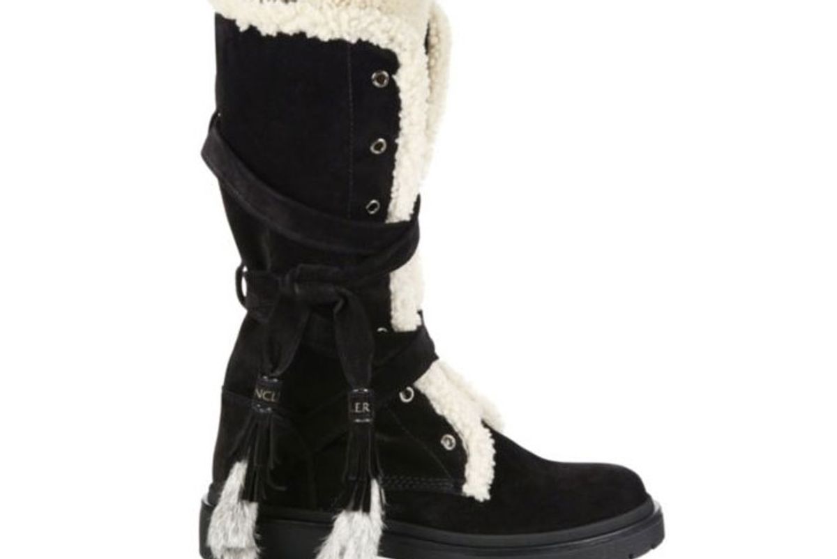 Janis Suede, Shearling & Rabbit Fur Boots