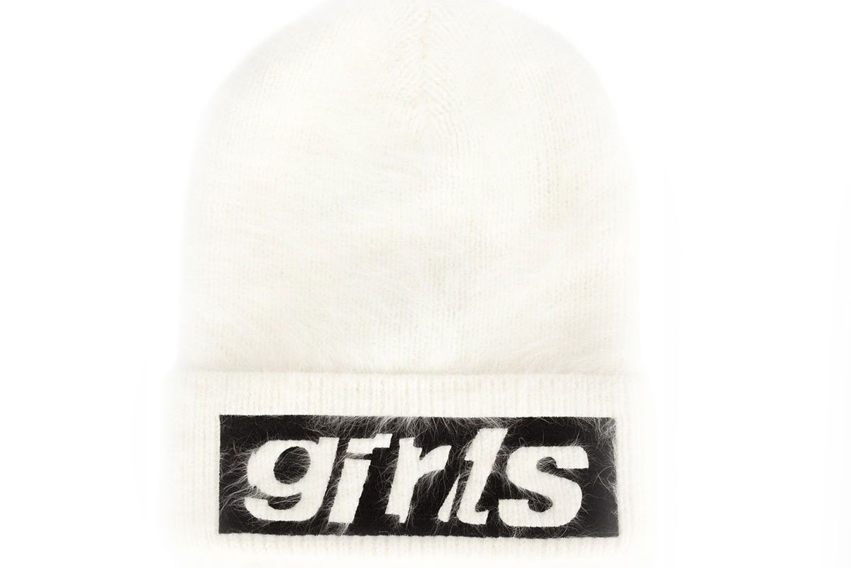 Girl Embroidered Beanie