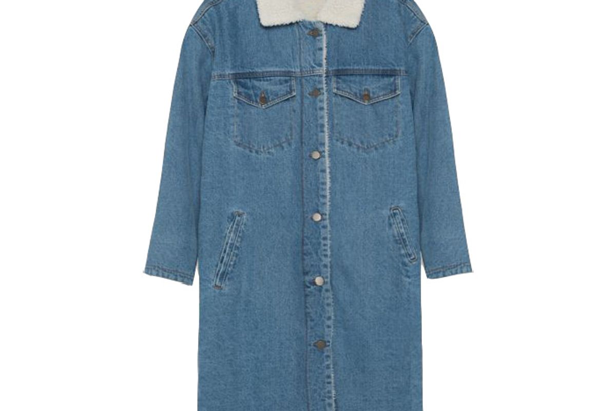 Indigo Sherpa Jacket