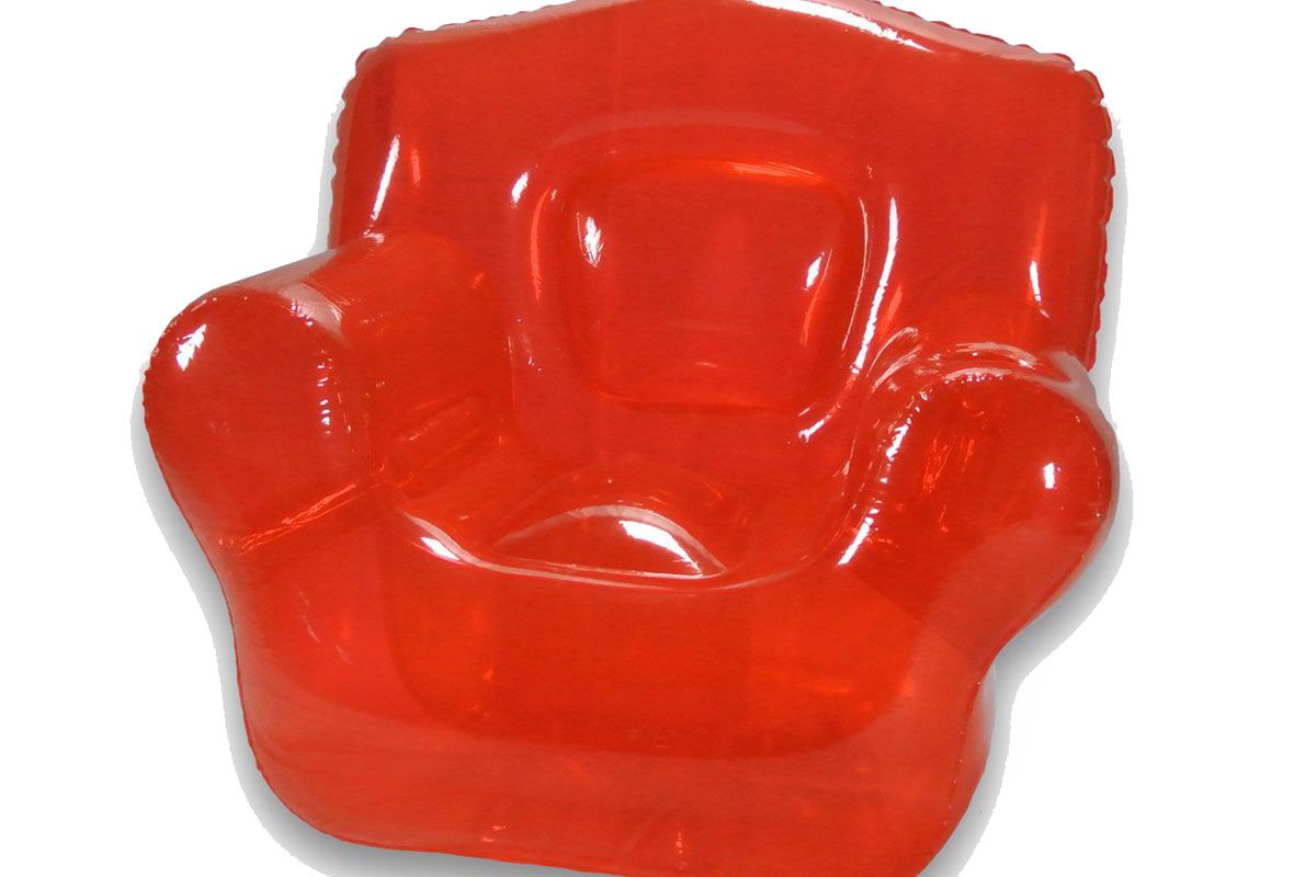 Inflatable Bubble Chair, Real Red