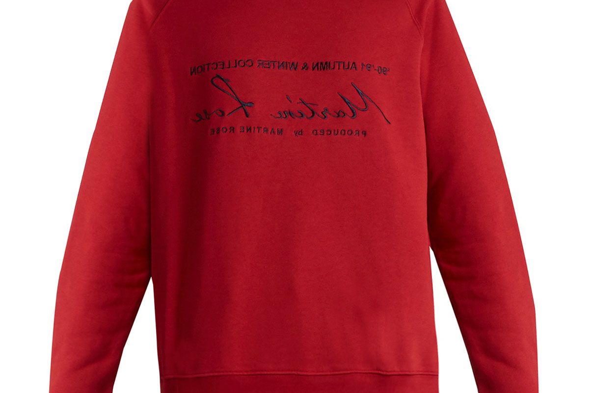 Embroidered Cotton-Jersey Sweatshirt