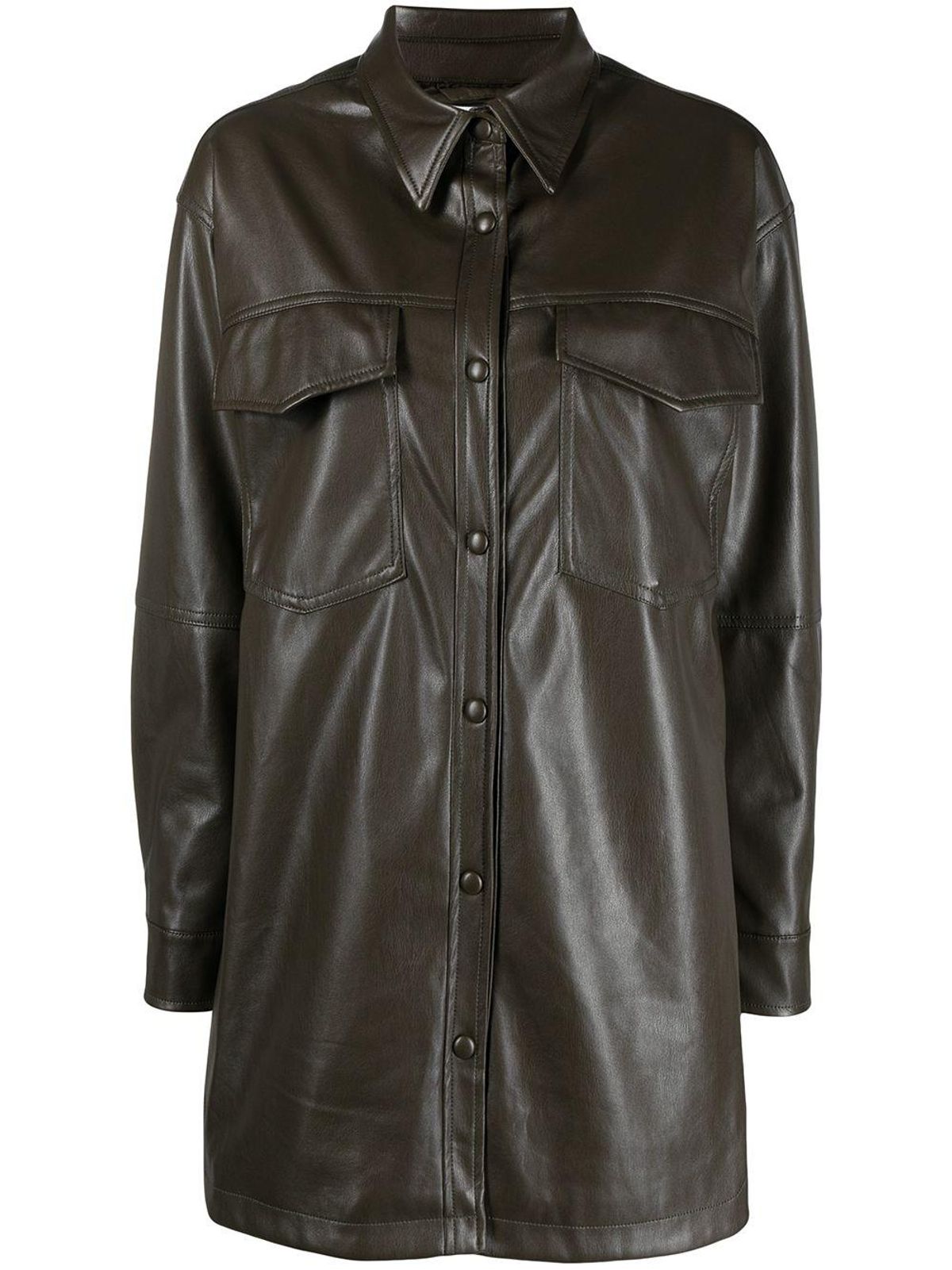 Riley Buttoned-Up Shirt Jacket