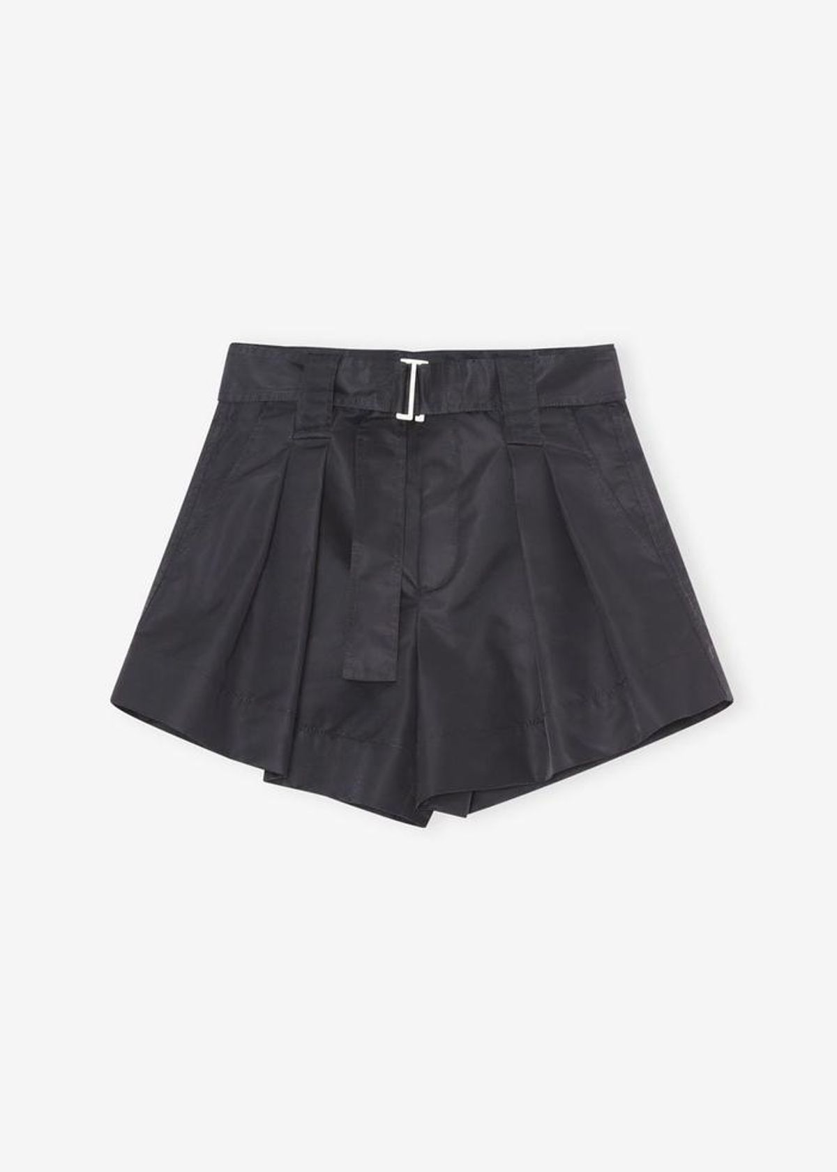 Recycled Nylon Shorts in Black