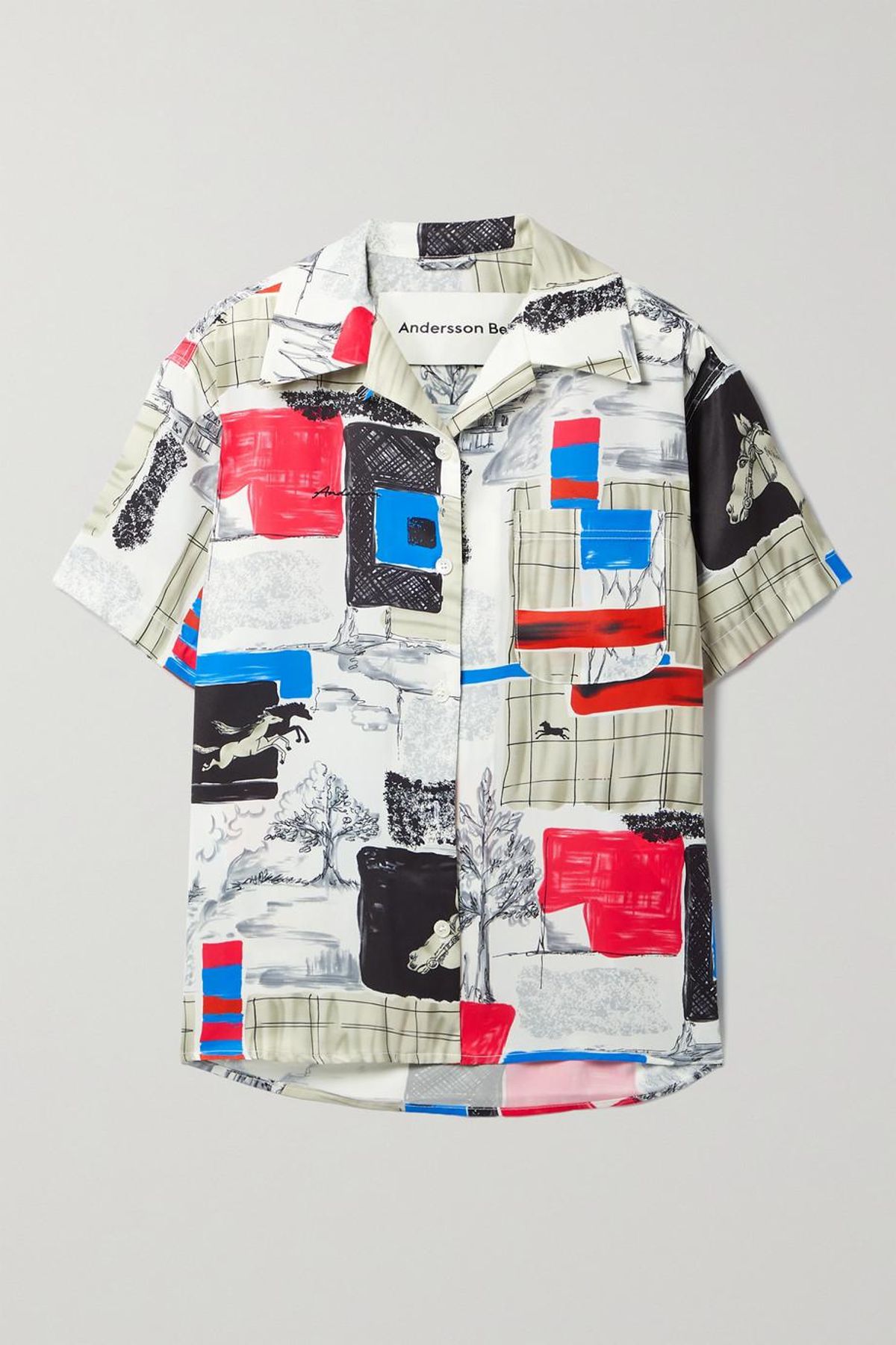 Capri Printed Twill Shirt
