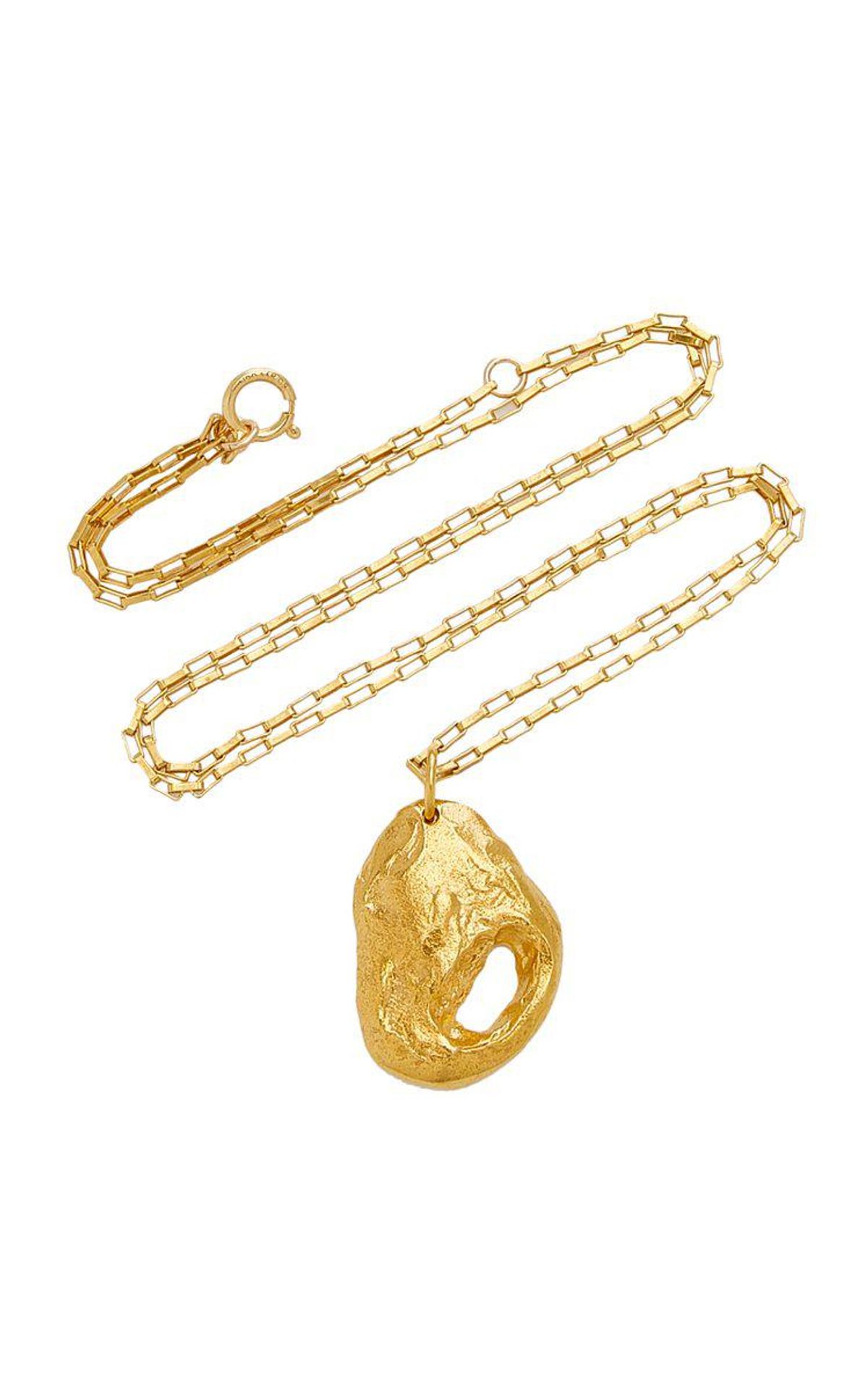The Clouds in Your Mind 24k Gold Plated Necklace
