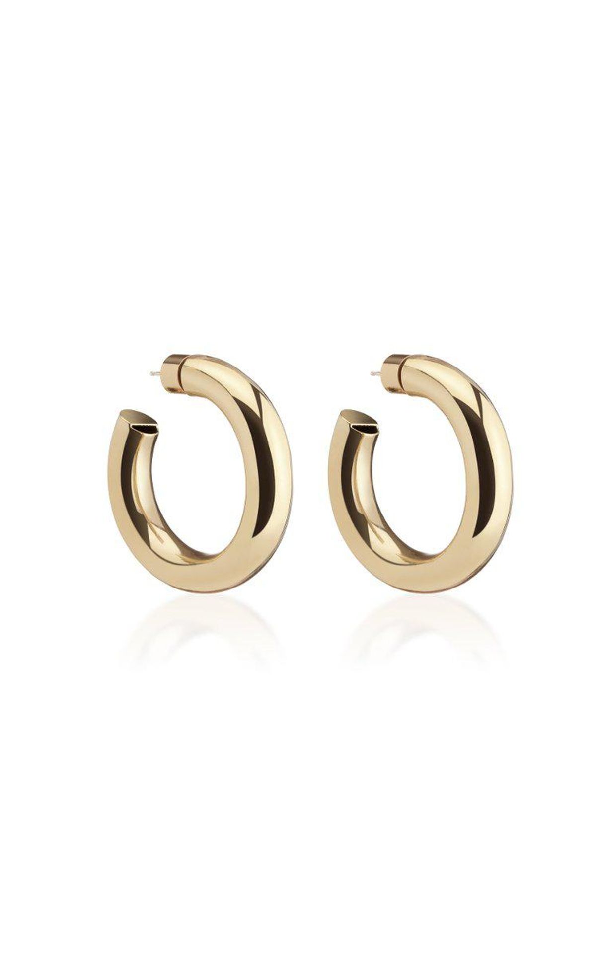 Mini Jamma Gold-Plated Hoop Earrings