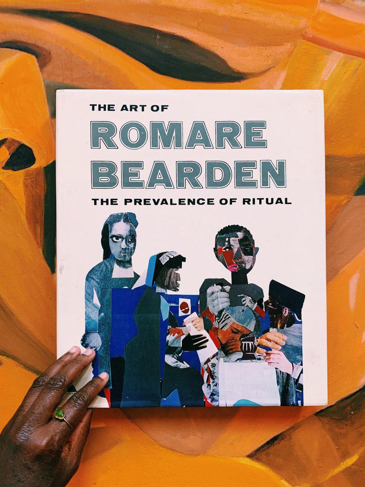 Vintage Hardcover “The Art of Romare Bearden: The Prevalence of Ritual” Coffee Table Art Book