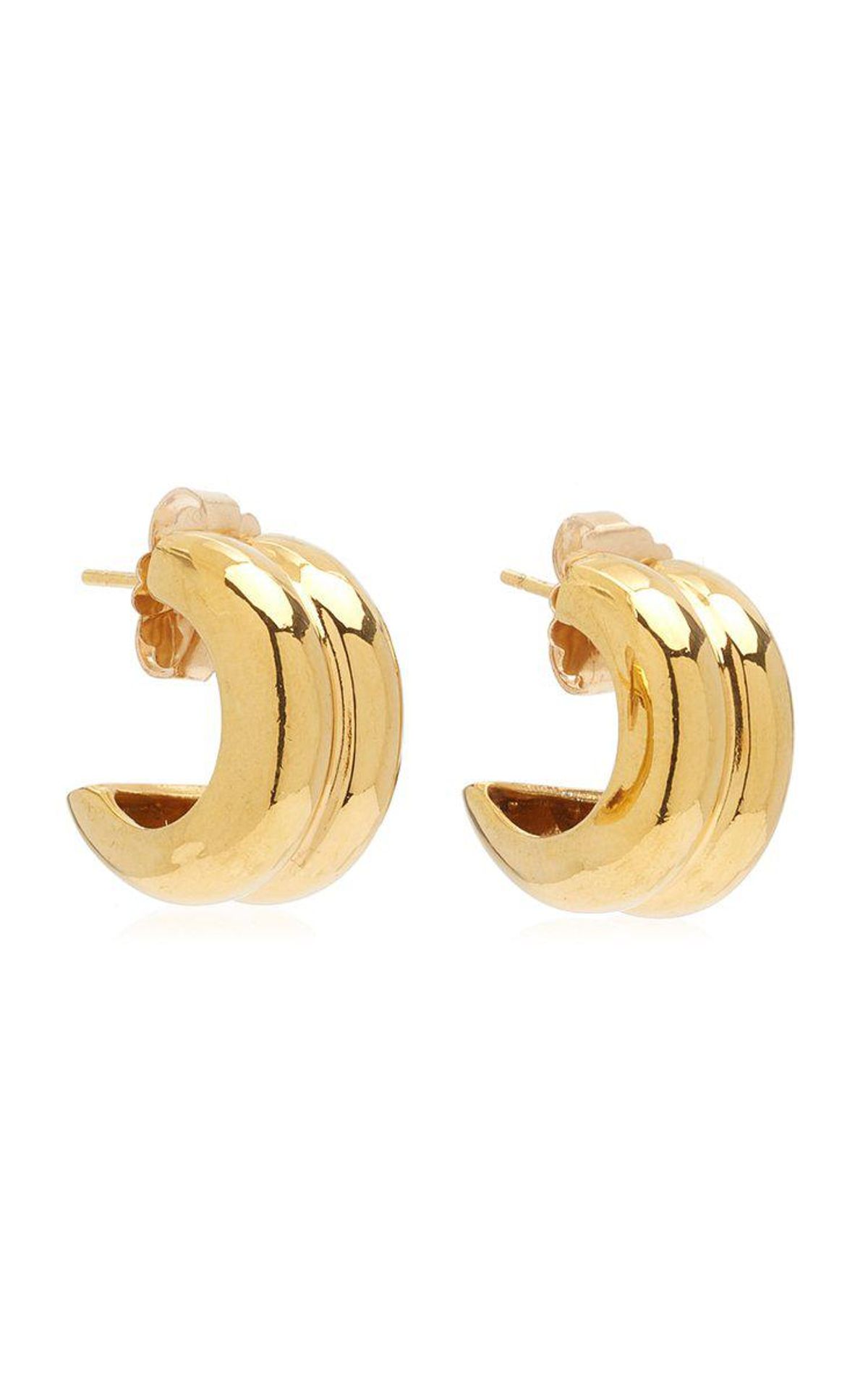 Giulia 18K Gold Vermeil Hoop Earrings