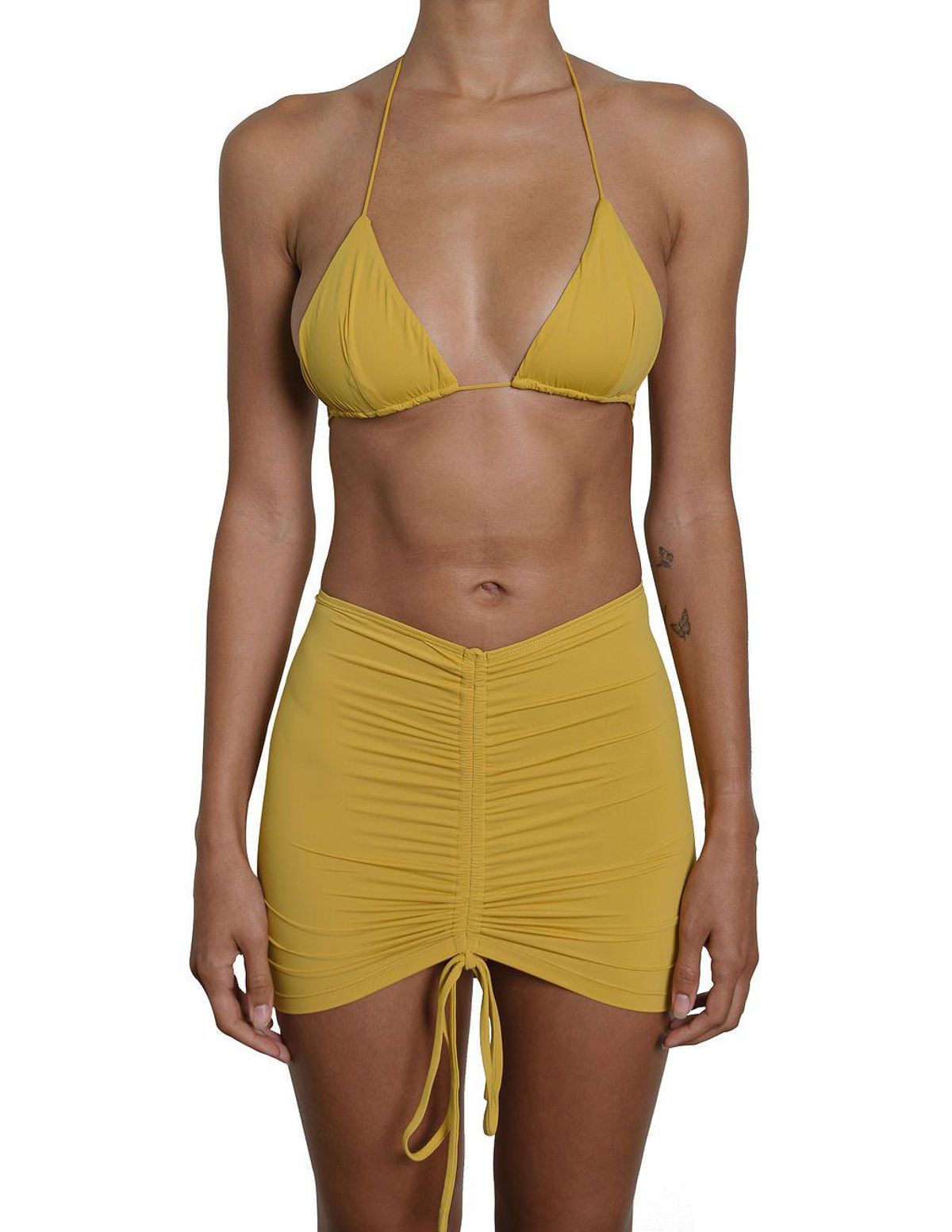 Ivy Cover-Up Mustard